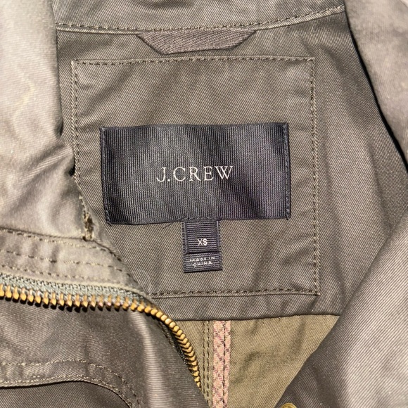 J. Crew Resin-Coated Twill Field Jacket - Picture 6 of 9